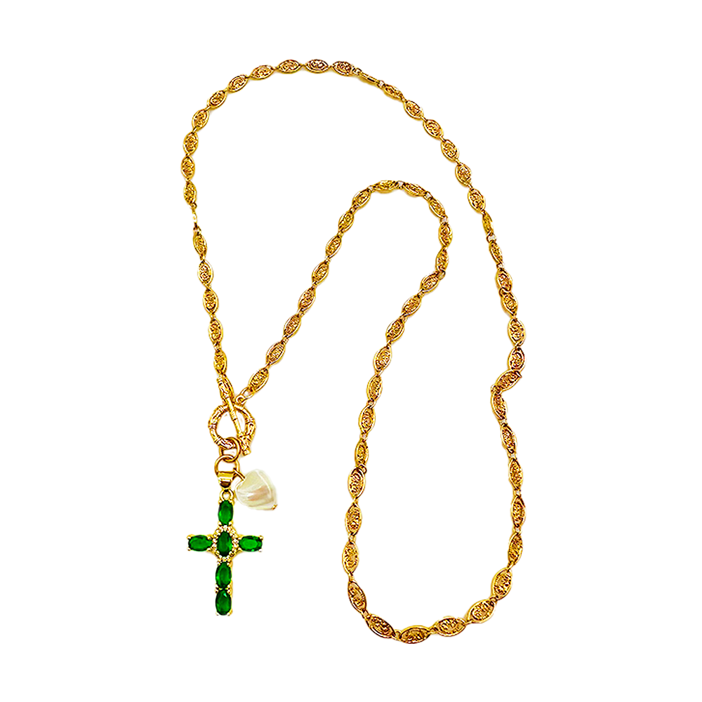 Prado Cross Necklace