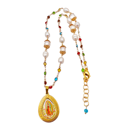 Guadalupe Flor Necklace